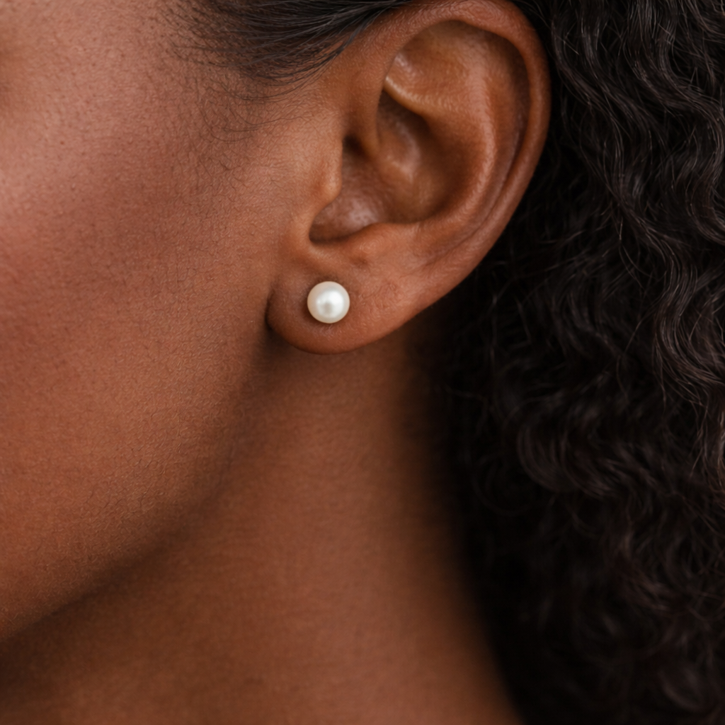 Boucles d'oreilles Perles Nacré Eau Douce