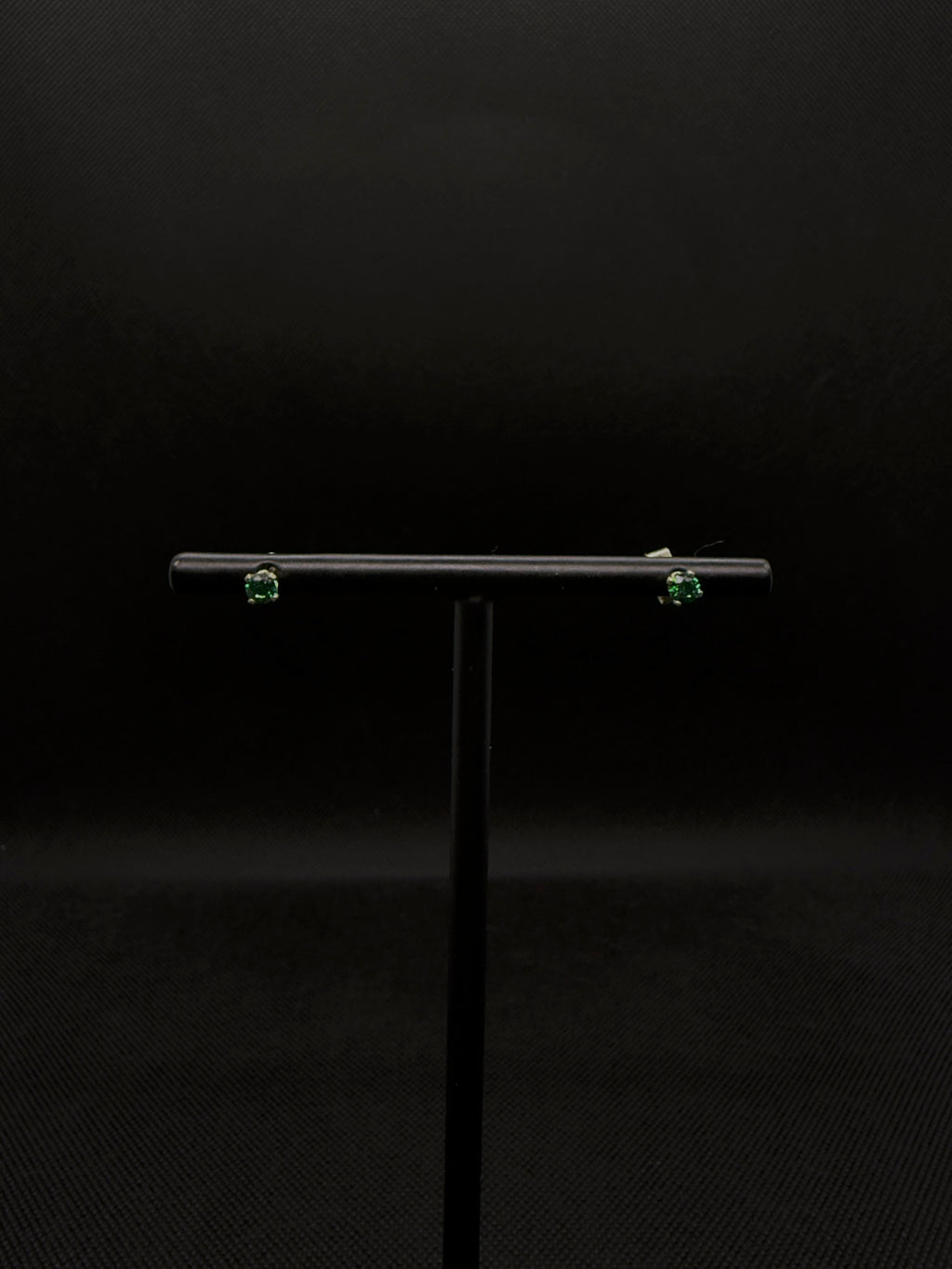 Boucles d’oreilles Argent Cristaux de Swarovski Vertes - Atelier.Goldissim