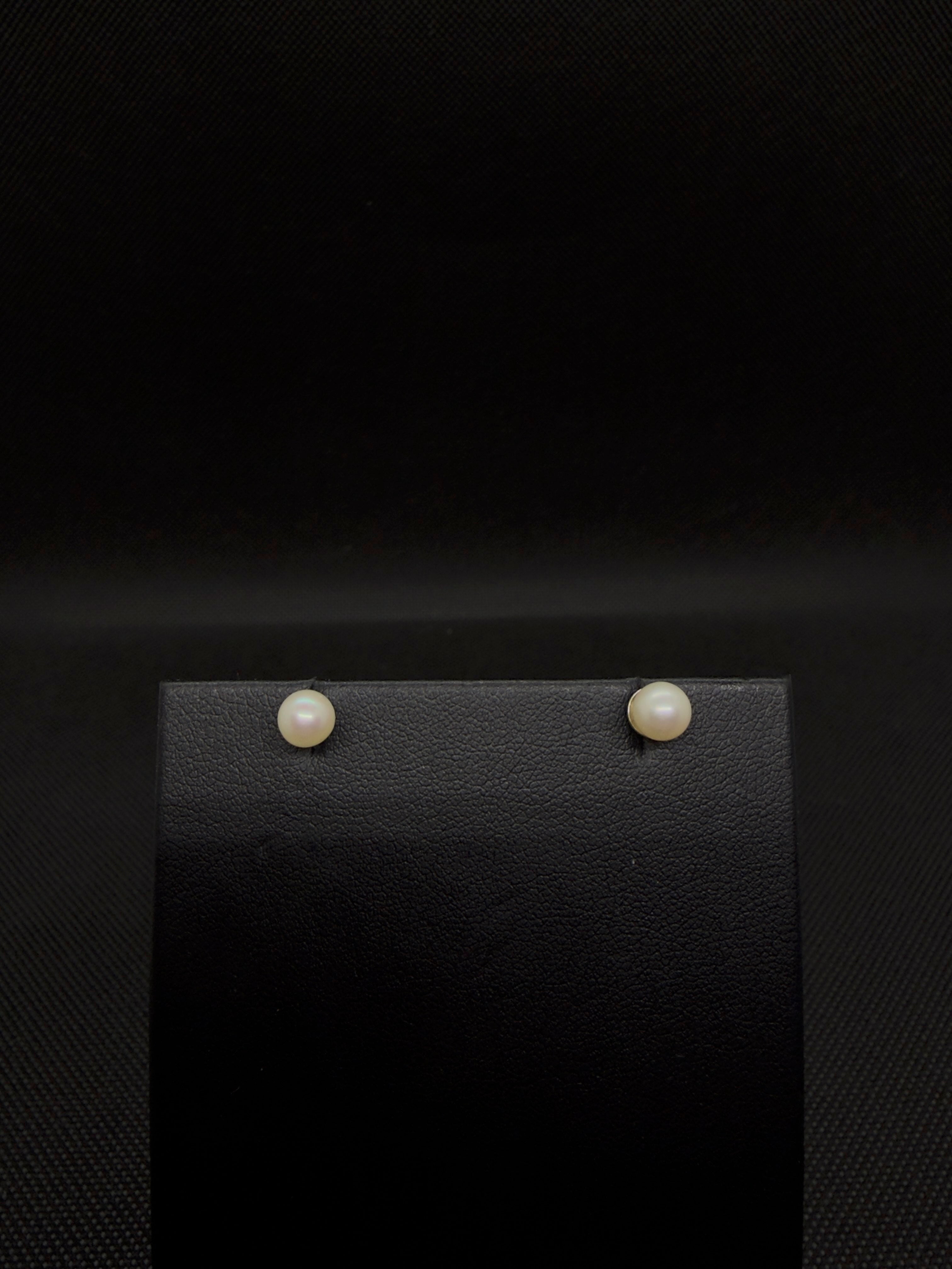 Boucles d'oreilles Perles Nacré Eau Douce - Atelier.Goldissim